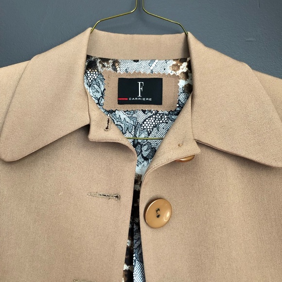 Made in France Silk Lined Blazer - Picture 4 of 8